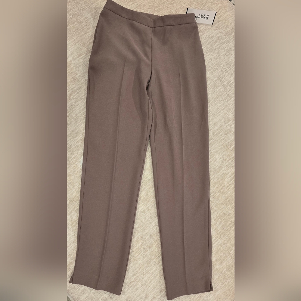 Joseph Ribkoff Elegant Tan Trousers